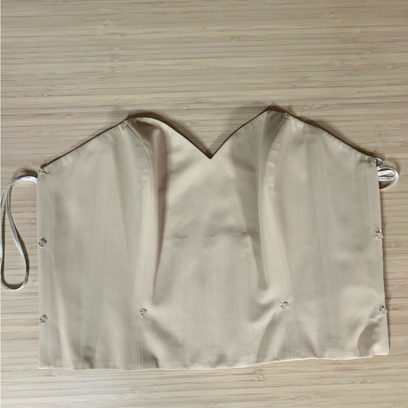 Pronovias Strapless Bodice Top - New Without Tags - Picture 2 of 5